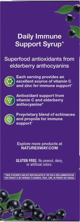 <{%360IMAGE7_15333%}>Nature's Way® | Sambucus Immune Elderberry Syrup - left side of pack
