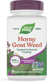 <{%PRIMARY_15311%}>Nature's Way® | Horny Goat Weed Standardized Extract, 60 capsules
