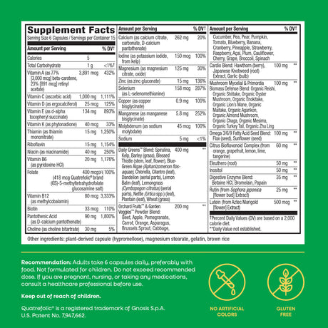 <{%MAIN5_15092%}>Nature's Way® | Alive! Max6 Potency Adult Complete Multivitamin-No Added Iron