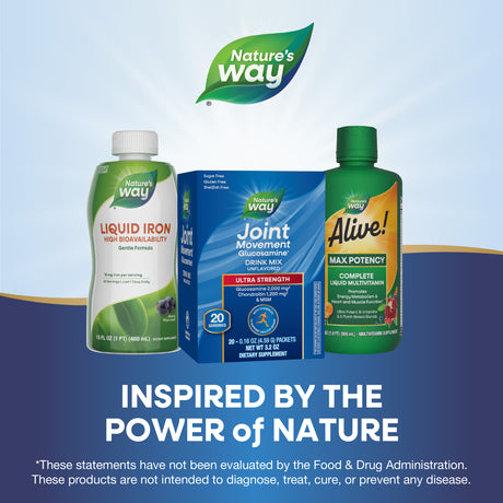 <{%MAIN4_15121%}>Nature's Way® | Joint Movement Glucosamine Drink Mix