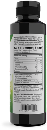 <{%360IMAGE1_12322%}>Nature's Way® | Organic Black Seed Oil - right side of pack