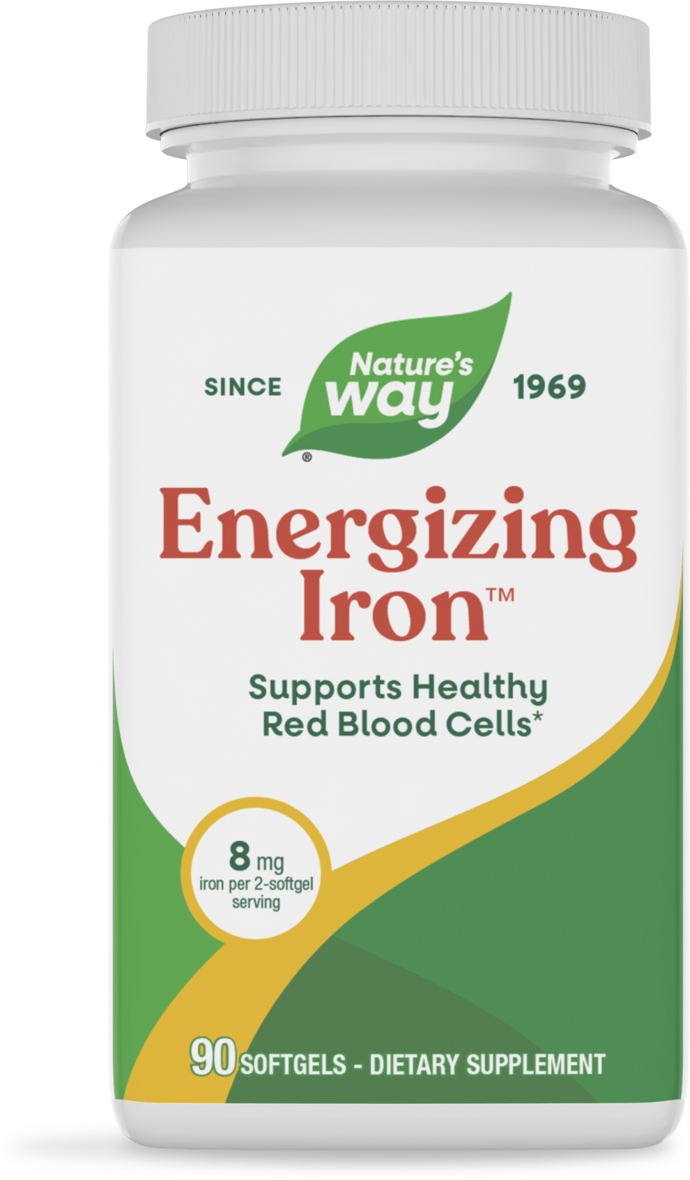 <{%PRIMARY_05219%}>Nature's Way® | Energizing Iron, 90 softgels
