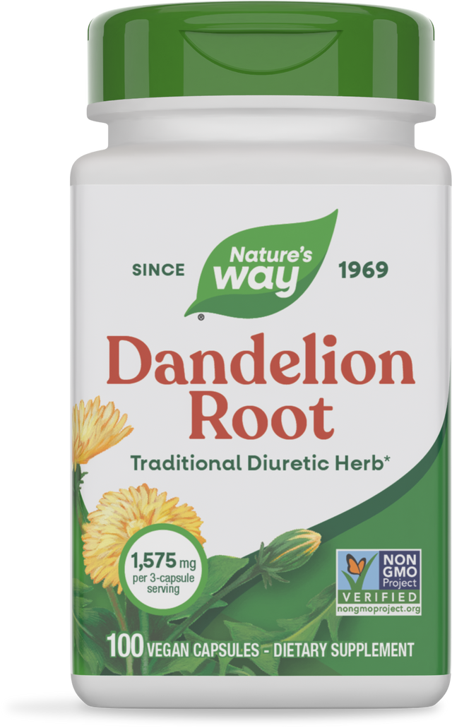 <{%PRIMARY_12300%}>Nature's Way® | Dandelion Root, 100 capsules