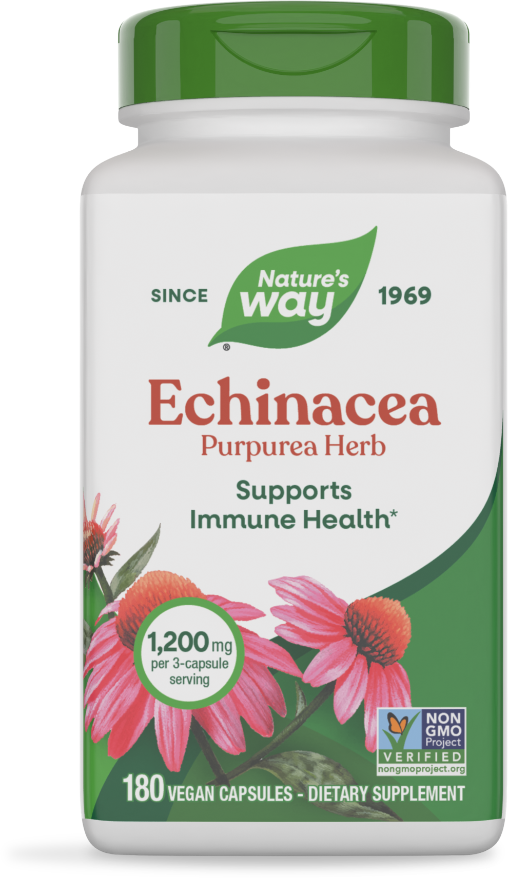 <{%PRIMARY_12408%}>Nature's Way® | Echinacea, 180 capsules