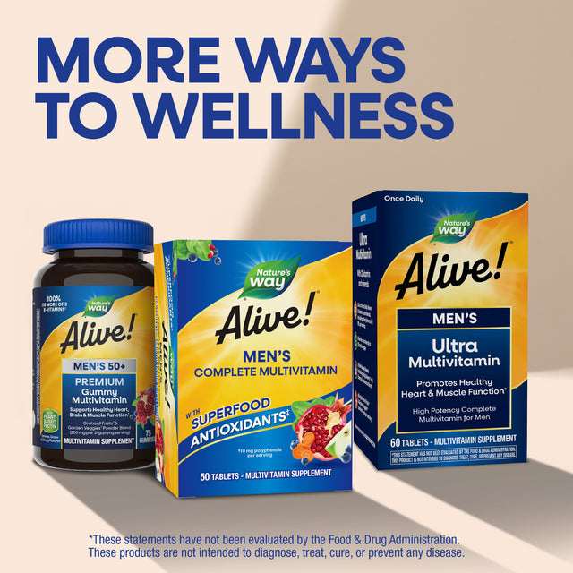 <{%MAIN13_13660%}>Nature's Way® | Alive! Men's Complete Multivitamin