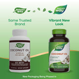 <{%MAIN1_10009%}>Nature's Way® | Coconut Oil - package updates old to new