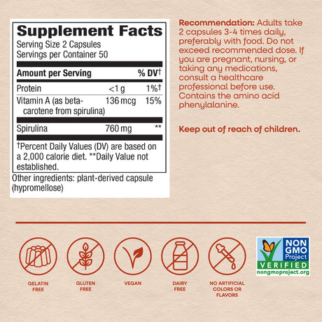 <{%MAIN4_17200%}>Nature's Way® | Spirulina Micro-Algae