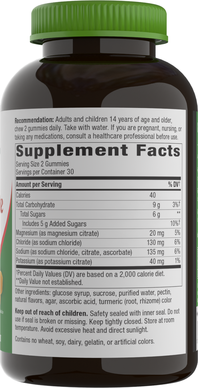 <{%360IMAGE1_16303%}>Nature's Way® | Electrolyte Gummy - right side of pack