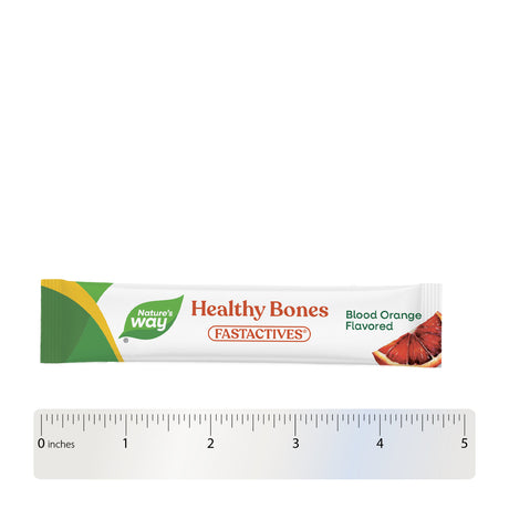 <{%360IMAGE4_16225%}>Nature's Way® | Healthy Bones On The Go FastActives - Powder and ruler