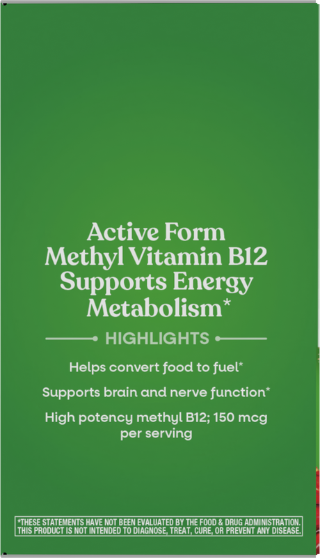 <{%360IMAGE3_16223%}>Nature's Way® | Vitamin B12 On The Go FastActives - left side of pack