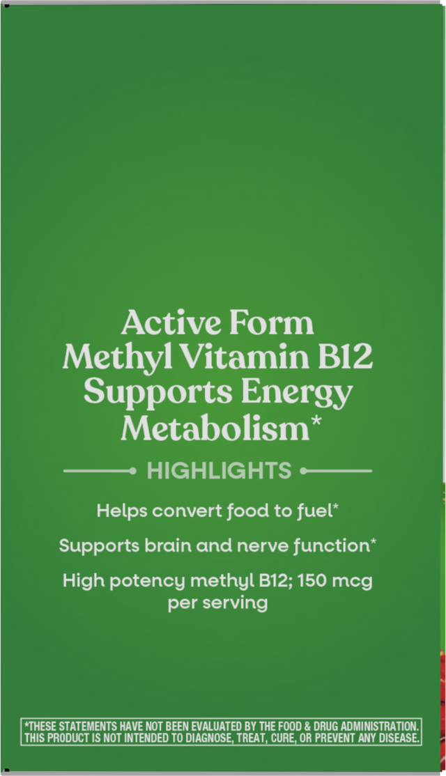 <{%360IMAGE3_16223%}>Nature's Way® | Vitamin B12 On The Go FastActives - left side of pack