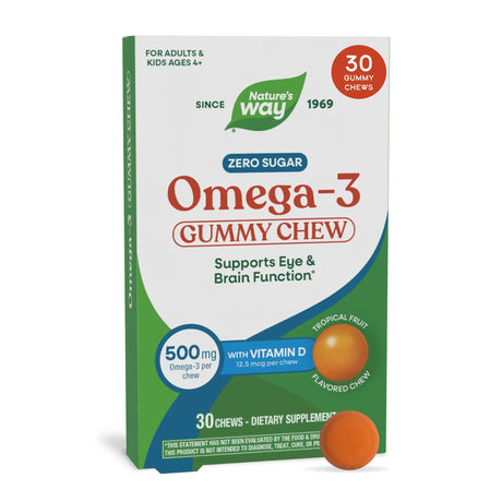<{%MAIN8_undefined%}>Nature's Way® | Omega 3 Gummy Chews 30 ct