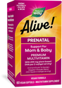 <{%PRIMARY_11209%}>Nature's Way® | Alive! Premium Prenatal Multivitamin, 60 softgels