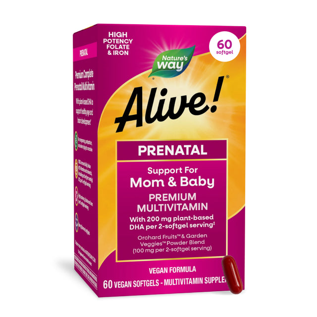 <{%MAIN7_11209%}>Nature's Way® | Alive! Premium Prenatal Multivitamin