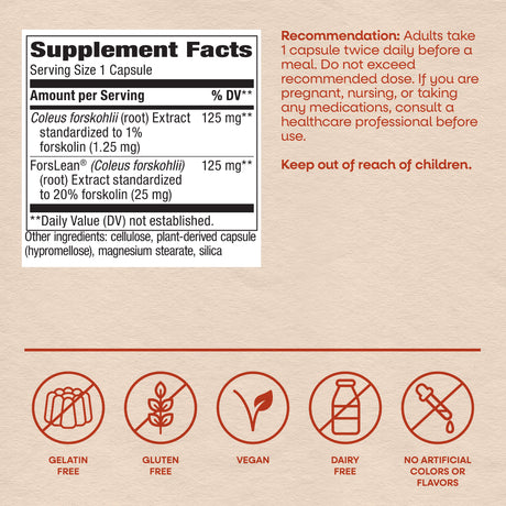 <{%MAIN4_10006%}>Nature's Way® | Forskohlii Standardized Extract