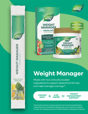 Natures's Way Weight Manager Citrus Drink Mix - Sample