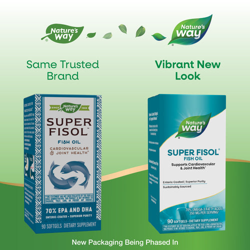 Super Fisol Fish Oil - package updates old to new Sku:BUNDLE