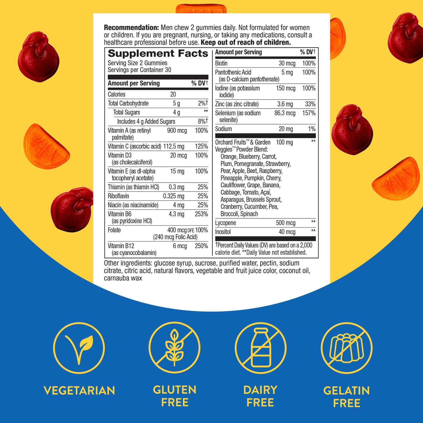 <{%MAIN6_15900%}>Nature's Way® | Alive!® Men's Gummy Multivitamin