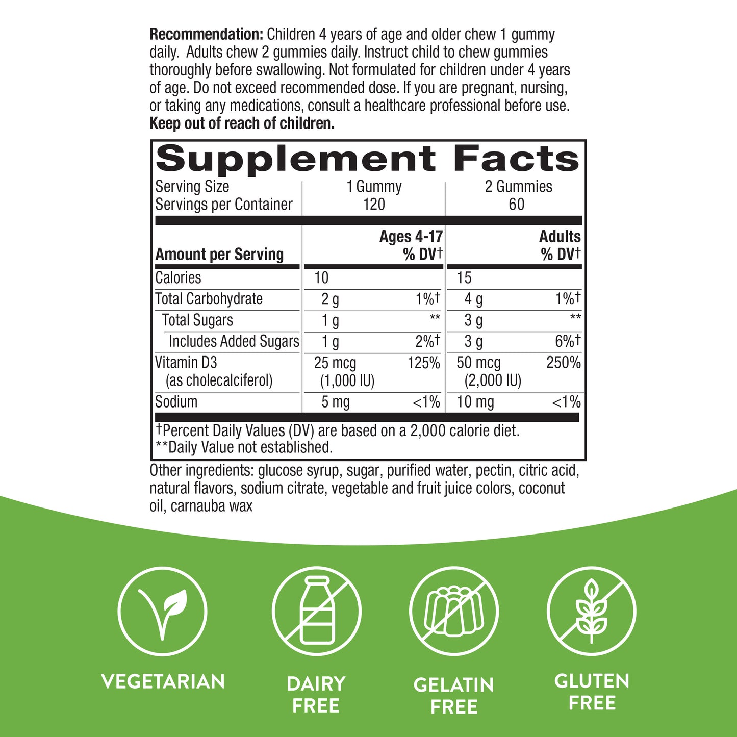 <{%MAIN6_13608%}>Nature's Way® | Vitamin D3 Gummies